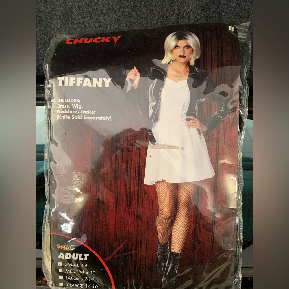 Tiffany (chuckys girlfriend) Halloween costume size small